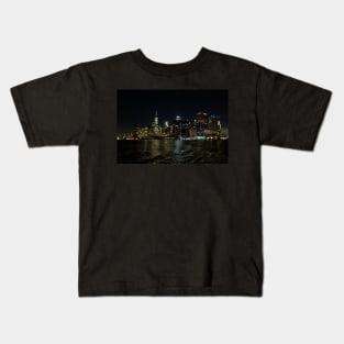 NYC Skyline at Night (2022) Kids T-Shirt